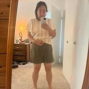 Everlane Chino Elastic Waist shorts